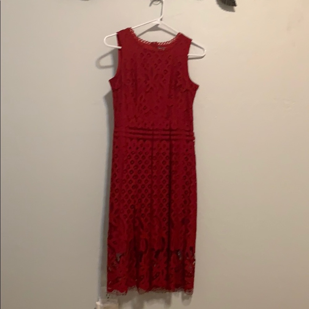 Red Lace Dress